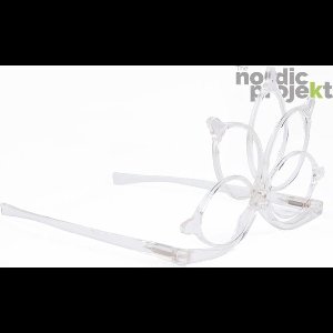 Nordic Vision Make-Up bril +4.50 -  transparant in luxe geschenkverpakking