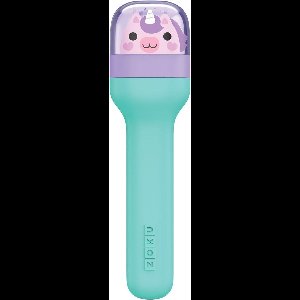 Bestekset Junior, in Houder, Eenhoorn, Set van 3 Stuks, RVS/Siliconen, BPA vrij - Zoku