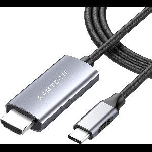 Samtech USB C naar HDMI kabel 1.8m - 4K ultra HD - @60hz - Spacegrey