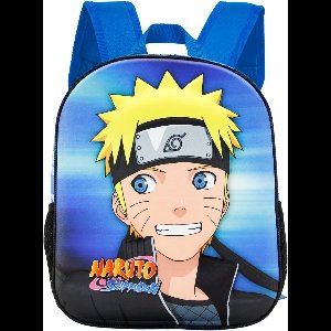 Rugzak - Schoolrugzak - Naruto - Kinderrugzak - Blauw met Zwart