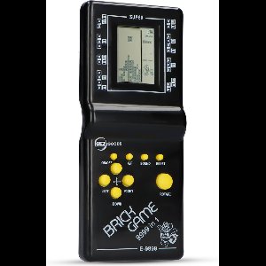 Retro Spelcomputer - Spelcomputer Voor Kinderen - Spelcomputer Met Spelletjes - Dual Jumbo - Brick Game