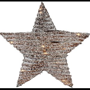 Countryfield Kerstster White Wash Valera - met LED timer - Medium