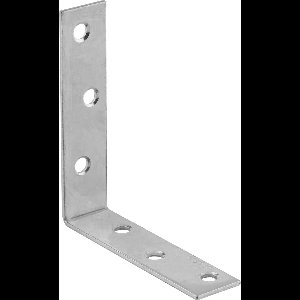 Wovar Stoelhoek Verzinkt 80 x 80 x 19 mm | Doos 20 stuks