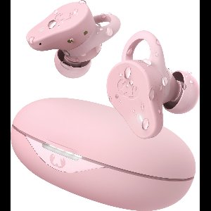 Fresh 'n Rebel Twins Rush - Sport Oordopjes – Active Noise Cancelling – Bluetooth 5.3 - Draadloos – Waterdicht – 36 uur Speeltijd - Pastel Pink