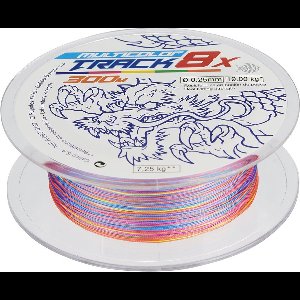 Kali Kunnan Track 8x Gevlochten Vislijn 300 M Veelkleurig 0.250 mm