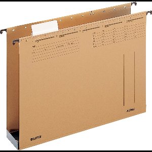 ALPHA - A4 - Cardboard,Plastic - Brown - 320 g/m² - DIN 821 - 290 mm