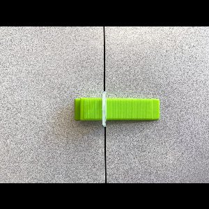 Tegel Levelling Kit 3 mm 100 stuks – Nivelleer systeem Voor Perfect Vlakke Tegelvloeren en - Wanden - Inclusief Clips Wiggen & Tang