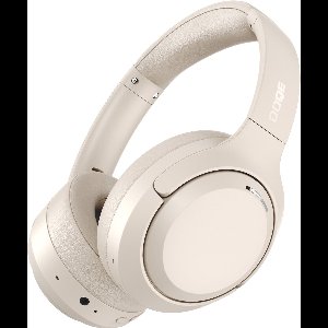 OOQE AX PRO - Draadloze Bluetooth ANC Koptelefoon | Ergonomische Kussens | Geschikt voor Telefoon, TV, Laptop en Tablet | Geschikt voor Sport, Hardlopen en Fietsen | 70 uur batterijduur | Heldere Telefoongesprekken | Zweet- en Waterbestendig | Beige