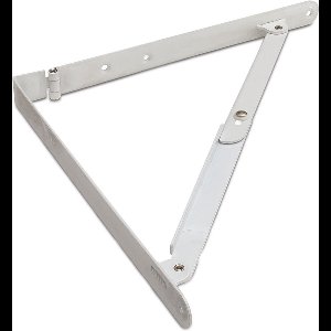 DX | Plankdrager | Opvouwbaar | 200x200mm | Wit