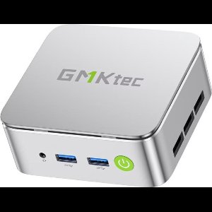 GMKtec G10 Mini PC – AMD Ryzen 5 3500U (4C/8T up to 3.7GHz) – 16GB RAM + 512GB M.2 SSD – 2.5G LAN – Triple 4K Display (HDMI/DP/USB-C) – Mini Desktop Computer voor Office, Gaming & Home