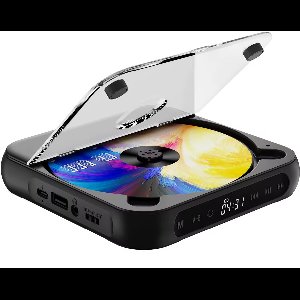 Somstyle Draagbare CD Speler met Bluetooth - EA100 - 3.5 MM Aux - CD / CD-R / CD-RW - MP3 - Zwart