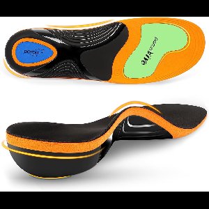 Namajunas - Orthopedische inlegzolen voor heren & dames - Binnenzolen voor werklaarzen om de hele dag te staan - Plantar Fasciitis voetboogsteunzolen schoenen voor hielspoor, platvoeten, voetpijn - Komfort Memory Foam Zooltjes - Maat 39-40.5