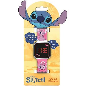 Disney Stitch & Angel LED Watch – Kinderhorloge met LED-display – Angel