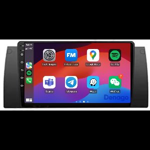 CarPlay autoradio geschikt voor BMW X5 | 1999 t/m 2005 | Android 13 | Draadloos Apple CarPlay & Android Auto | 2GB + 32GB | QuadCore processor | Denago DNG-A301 | 2025 model | 1999 2000 2001 2002 2003 2004 2005 | Bluetooth & Wifi