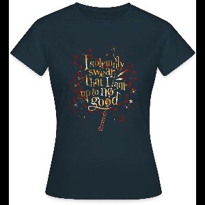 Harry Potter Ik Zweer Plechtig T-Shirt Dames