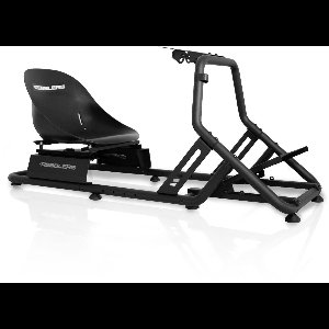 REBBLERS® SIMR 300 Kart Racing Cockpit - Kart Racestoel - Volledig Verstelbaar - Zwart