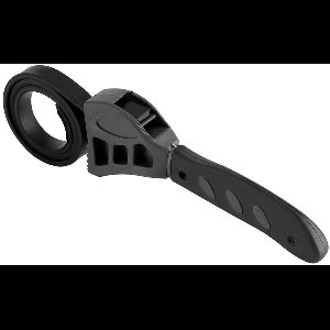Belt Wrench, 500mm Rubber Belt Key Cover Loosen Installation Tool Universal Oil Filter Wrench Used by Mechanics & Installers