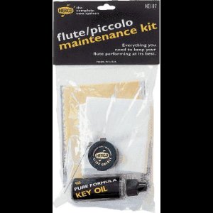 Poetskit fluit / picollo - Dwarsfluit - Schoonmaakset