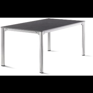 Uitbreidingstafel Sieger Aluminium/Vivodur 120x80 - 285x95 cm