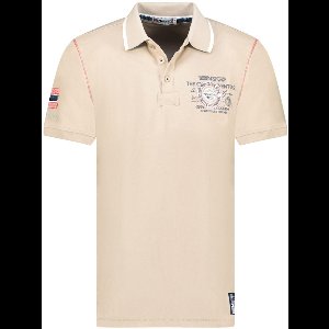 Geographical Norway Expedition Polo Kilsvik Beige - XXL