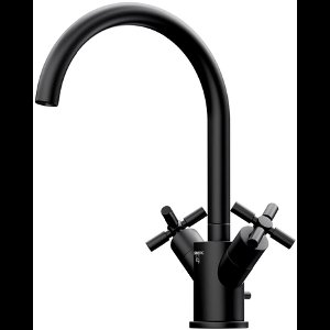 Wastafelkraan - Rosali - Zwart