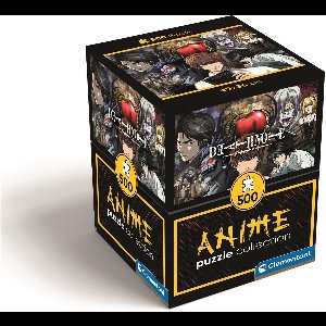 Clementoni - Puzzel - 500 Stukjes - Death Note - Anime collection - Cube - Puzzel Voor Kinderen en Volwassenen