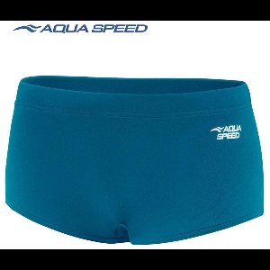 Aqua Speed jongens zwembroek Kevin – Chloorbestendig - Petrolblauw 140