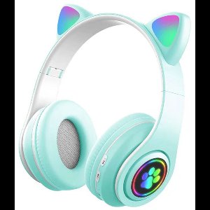 KINSI koptelefoon kinderen draadloos - Kinder Koptelefoon met Kattenoortjes - Multi-apparaat Compatibel