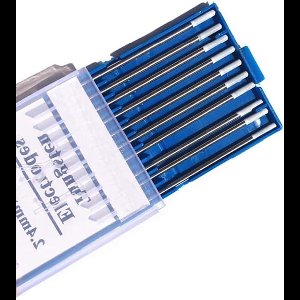 ByShane - 10 Stuks Wolfraam Elektroden 2.4 * 150mm Tungsten Tig Staaf voor Aluminium Lassen