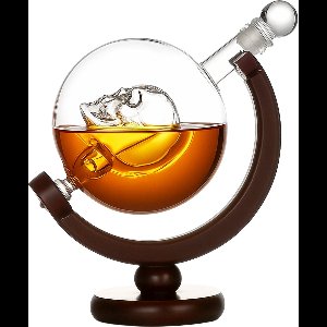 Skull Whiskey Karaf 900 ML - Tequila Karaf - Handgeblazen Decanteer Karaf - Uniek geschenk - Catrinaz