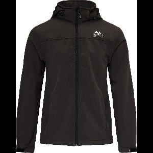 Nordberg Kjeld - Softshell Outdoor Zomerjas Heren - Zwart Melange - Maat 4XL