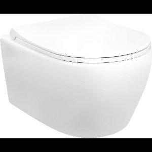 Bally Design Wandclosetpot Randloos Mat Wit