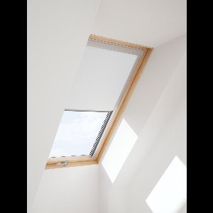 Contrio verduisterende rolgordijn voor Velux ® dakraam - GGL - CK04 Wit (55x98)