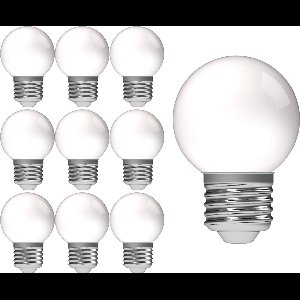 LED's Light LED Lamp voor buiten - E27 - Spatwaterdicht - Warm wit licht - 10PACK