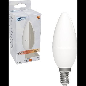 LED's Light Dimbare E14 LED kaarsLamp - Dimbaar naar extra warm wit - 1 lamp - Kaarslampjes