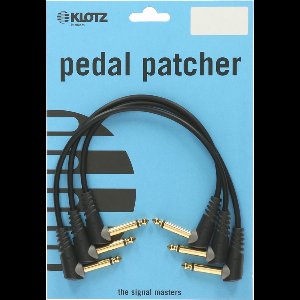 KLOTZ AIS GmbH PP-AJJ0030 audio kabel 0,3 m 6.35mm Zwart