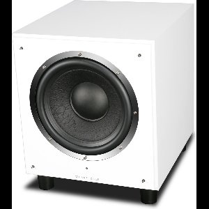 Wharfedale SW-15 Subwoofer – 15” Long-Throw Woofer – Ingebouwde 400W Versterker – Variabele Crossover – Wit