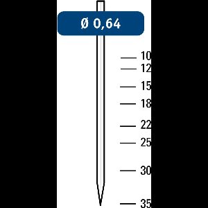 BOSTITCH P6 pins - 15 mm - 20.000 stuks