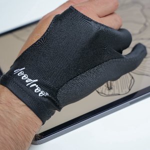 Doodroo Artist Glove - Maat L - Kunstenaars Handschoen voor Touchscreens