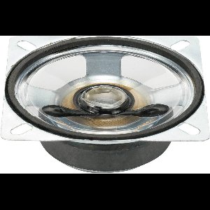 TRU COMPONENTS YD66-5-4F45M-G 6.6 cm Mini-luidspreker 8 Ω Kunststof membraan, Transparant membraan, Vochtbestendig