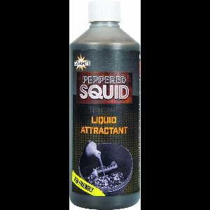 Dynamite Baits Peppered Squid Liquid | 500ml Beige