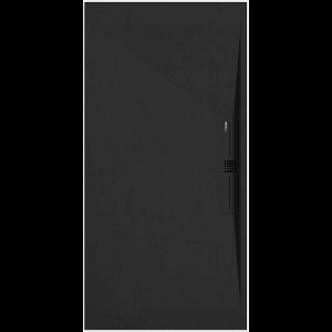 Sanifun douchebak Stone Side Black Slate 1100 x 800 P