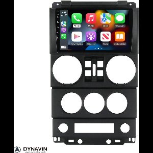 Dynavin Navigatie Jeep Wrangler 2008-2011 carkit android touchscreen usb apple carplay android auto