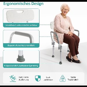 Shower Stool / Douchestoel - Douchekruk / Douchezitje Anti-slip