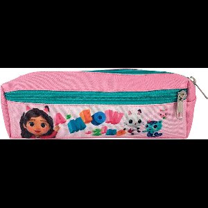 Etui Gabby`s Dollhouse - Pennenzak - Schooletui - Gabby`s Poppenhuis - Rechthoekig - 22 x 9 CM