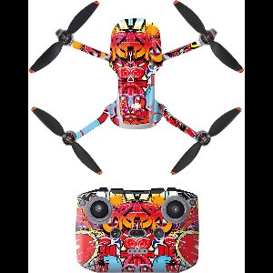 Stickerset - Graffiti - Drone en controller - DJI Mini 2/2 SE