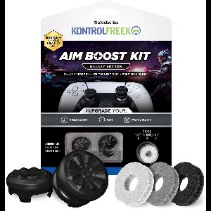 KontrolFreek Galaxy AimBoost Thumbsticks + Precision Rings - Zwart (PS5/PS4)