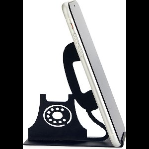 Balvi Telefoonhouder Telefoon Ring Zwart