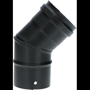 Livn pelletkachel 45° bocht Ø80mm