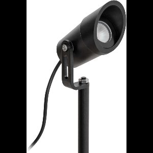 Ilva Prikspot 3W - Tuinverlichting - Tuinspot - Laagspanning 24V - Zwart -